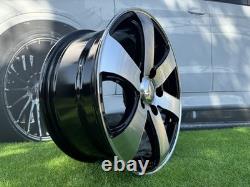 4X R16 Inch 6X130 MB Sprinter Style Black Polished Wheels Fits For Sprinter