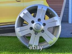 4X R16 Inch 6X130 Mercedes Sprinter Style Silver Wheels Fits For Sprinter