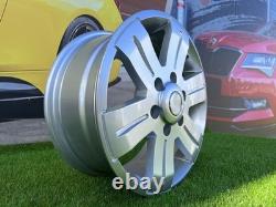 4X R16 Inch 6X130 Mercedes Sprinter Style Silver Wheels Fits For Sprinter