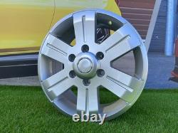 4X R16 Inch 6X130 Mercedes Sprinter Style Silver Wheels Fits For Sprinter