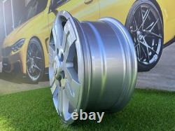 4X R16 Inch 6X130 Mercedes Sprinter Style Silver Wheels Fits For Sprinter