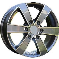 4 Alloys 17 6x130 Mercedes Sprinter Vw Crafter 1250kg (eeeij)