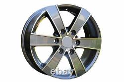 4 Alloys 17 6x130 Mercedes Sprinter Vw Crafter 1250kg (eeeij)