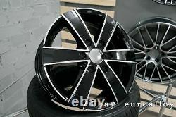 4x 16 inch 6x130 1250KG Mercedes Sprinter VW Crafter black wheels wheels black