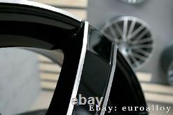 4x 16 inch 6x130 1250KG Mercedes Sprinter VW Crafter black wheels wheels black