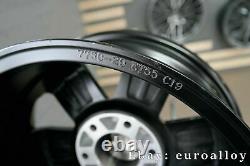 4x 16 inch 6x130 1400KG Mercedes Sprinter VW Crafter black wheels black