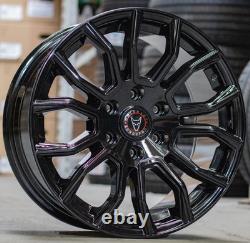 4x 18WOLFRACE EVOKE-X BLACK MERCEDES SPRINTER/CRAFTER alloy wheels
