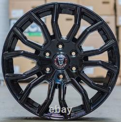 4x 18WOLFRACE EVOKE-X BLACK MERCEDES SPRINTER/CRAFTER alloy wheels