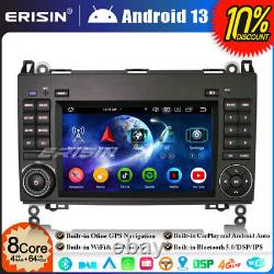 64GB Android 13 Stereo Radio Mercedes A/B Class W169 W245 Sprinter Viano Crafter