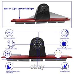 64G 720P Monitor+ Brake Light Reversing Camera For Sprinter W906 W907 VW Crafter