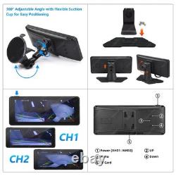64G 720P Monitor+ Brake Light Reversing Camera For Sprinter W906 W907 VW Crafter