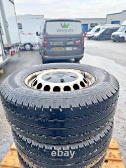 6x130 6 x 130 -VW CRAFTER MERCEDES SPRINTER STEEL WHEEL(s) +8MM KUMHO 225/65/R16