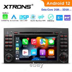 7 Android 12 Car Stereo Radio DVD Player Mercedes-Benz W245 Sprinter VW CrafteR