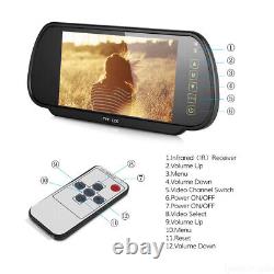 7 Mirror Monitor Dual Mounts Reversing Camera For Mercedes Sprinter/VW Crafter