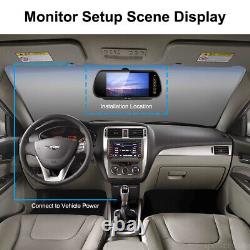 7 Mirror Monitor Dual Mounts Reversing Camera For Mercedes Sprinter/VW Crafter