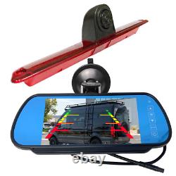 7 Mirror Monitor High Mount Brake Camera For Mercedes Sprinter/VW Crafter
