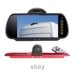 7 Mirror Monitor High Mount Brake Camera For Mercedes Sprinter/VW Crafter
