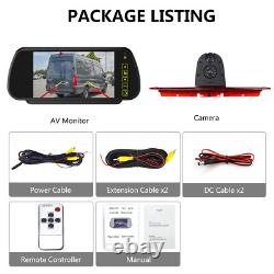7 Monitor & LED Brake Light Reversing Camera for Mercedes Sprinter/ VW Crafter