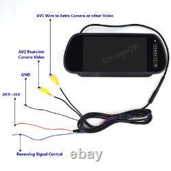 7 Monitor & LED Brake Light Reversing Camera for Mercedes Sprinter/ VW Crafter