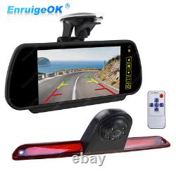 7 Monitor & Rear Brake Light Reversing Camera For Mercedes Sprinter VW Crafter