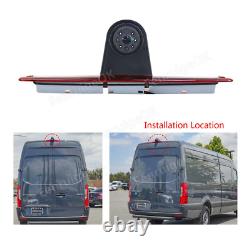 7 Monitor & Rear Brake Light Reversing Camera For Mercedes Sprinter VW Crafter
