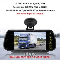 7 Monitor & Rear Brake Light Reversing Camera For Mercedes Sprinter VW Crafter