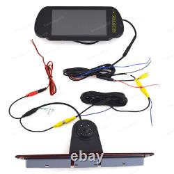 7 Monitor & Rear Brake Light Reversing Camera For Mercedes Sprinter VW Crafter