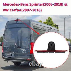 7 Monitor & Rear Brake Light Reversing Camera for Mercedes Sprinter/VW Crafter