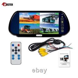 7 Split Mirror +Brake Light Dual Lens Camera For Mercedes Sprinter VW Crafter