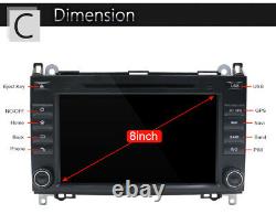 8Sat Nav For Mercedes-Benz A/B Class W169 Sprinter Android10 Car Stereo GPS DAB