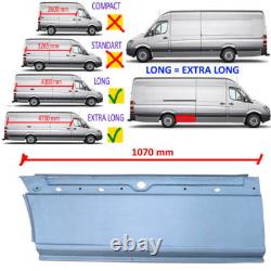 906 Mercedes Sprinter 06- VW Crafter 05- Centre Fender Plate Outer L3 L4 R