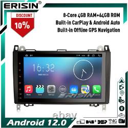 9 Android 12 Car Stereo DAB+ Mercedes A/B Class Viano Vito Sprinter VW Crafter