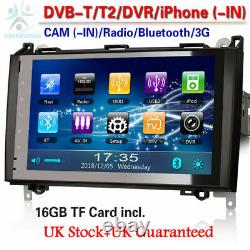 9 Car Stereo GPS SAT NAVi Head Units DAB+Radio Bluetooth for Mercedes Sprinter