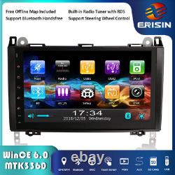 9 Car Stereo Sat Nav BT SWC Mercedes A/B Class W169 Sprinter Vito Viano Crafter