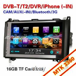 9 Car Stereo Sat nav 3G BT DVR for Mercedes Class A/B Class Vito Viano Sprinter