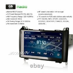 9 Car Stereo Sat nav 3G BT DVR for Mercedes Class A/B Class Vito Viano Sprinter