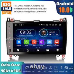 9 DAB+Android 10 Stereo GPS Mercedes A/B Class W169 Sprinter Vito Viano Crafter