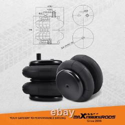 Air Assist Spring Bag Suspension Kit For Volkswagen VW Crafter 2006-2017 4000kg