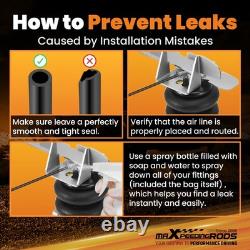 Air Suspension Bag Kit With Dual Manometer for Sprinter VS30 3.5t 2018-2024 Rear