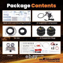 Air Suspension Bag Kit With Dual Manometer for Sprinter VS30 3.5t 2018-2024 Rear