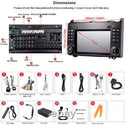 Android 11 8-Core 7 Car DAB+ GPS Stereo Radio For Mercedes-Benz W245 B200 W318