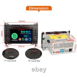 Android 13 Car Stereo GPS CD Mercedes A/B Class W169 Vito Sprinter Viano Crafter