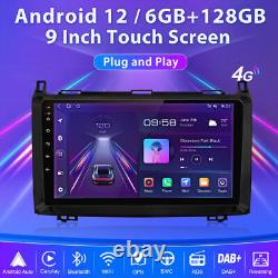 Android 13 Car Stereo Radio 128G For Mercedes-Benz W639 W906 Sprinter VW Crafter