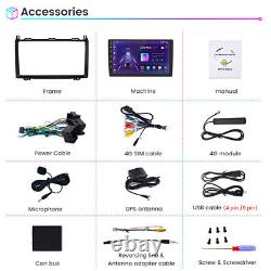 Android 13 Car Stereo Radio 128G For Mercedes-Benz W639 W906 Sprinter VW Crafter