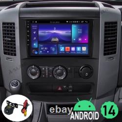 Android 14 CarPlay Radio GPS Navi+CAM For Mercedes Benz Sprinter 906 VW Crafter