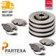 Apec Front Rear Brake Kit 4x Discs & 2x Pad Set Fits Mercedes-benz Vw Crafter