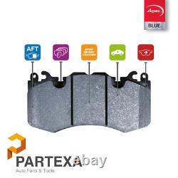 Apec Front Rear Brake Kit 4x Discs & 2x Pad Set Fits Mercedes-Benz VW Crafter