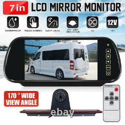 Auto IR Rear View Reversing Camera 7'' Monitor For Mercedes Sprinter VW Crafter