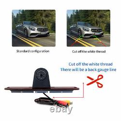 Auto IR Rear View Reversing Camera 7'' Monitor For Mercedes Sprinter VW Crafter