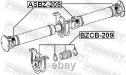 BEARING PROPSHAFT CENTRE BEARING BZCB-209 FOR VW CRAFTER/30-50/Van BJJ 2.5L